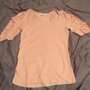 Light Pink Lace Top